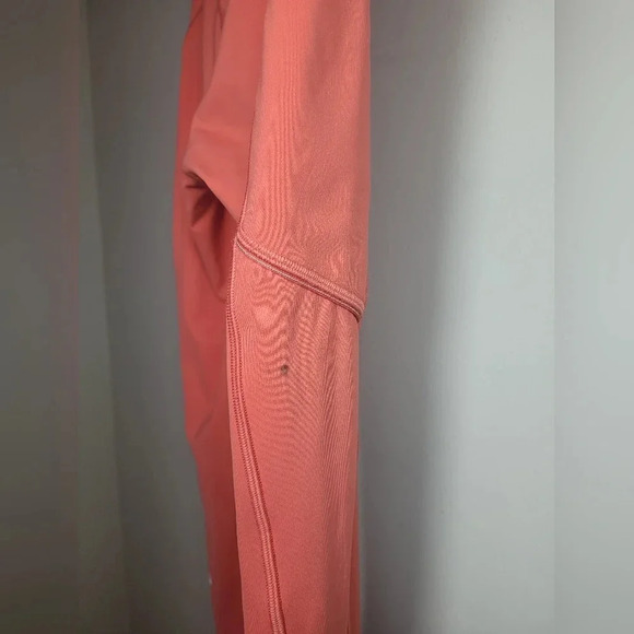 Lululemon Fast & Free 7/8 Tight II Nulux Leggings Red Orange sz 4 - Picture 12 of 12